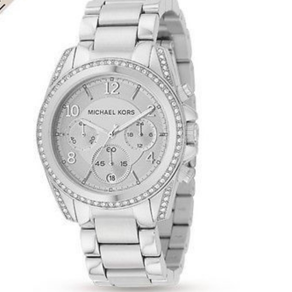 Michael Kors Accessories - Michael Kors Ladies Watch Silvertone MK 5165